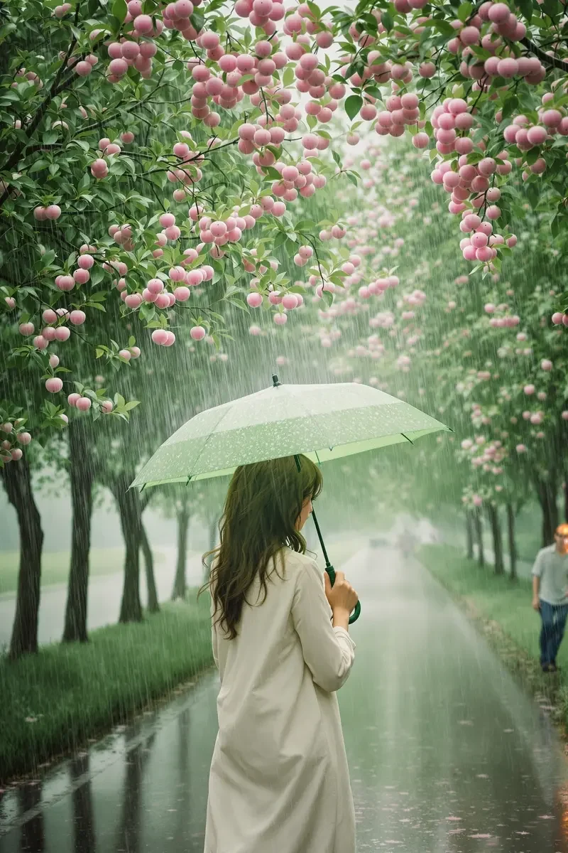 梅子黄时雨 电影海报 - 巨乳熟女